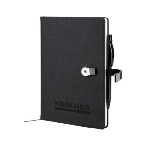 Logolu promosyon 1701 15 x 21 Termo Deri USB'li Defter