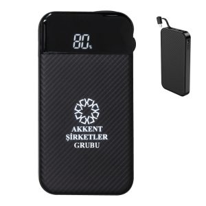 Logolu promosyon 20610 İnter Powerbank 8.000 mAh