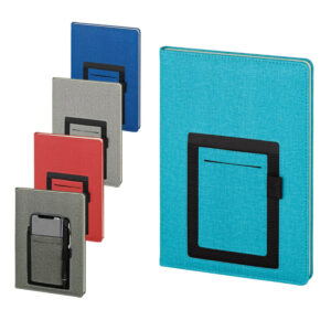 Logolu promosyon 2421-HOLMEN 15 x 21 Termo Deri Defter (Holmen Kitap Kağıdı)