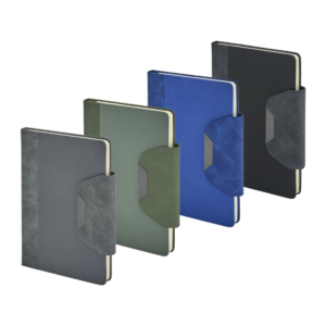 2445 15 x 21 Termo Deri Defter Gri