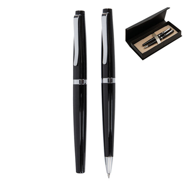 Logolu promosyon 40887 Ares Metal Kalem Seti