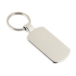 Logolu promosyon 5186 Çift Taraflı Metal Anahtarlık