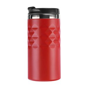 55520 Kupa Çelik Bardak Kırmızı 300 ML