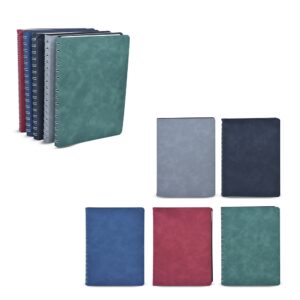 6554 Yumuşak Kapaklı Spiralli Defter 14,4 x 21,2 cm Siyah