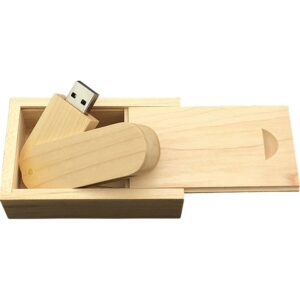 Logolu promosyon 7212-16GB 16 GB Ahşap USB Bellek
