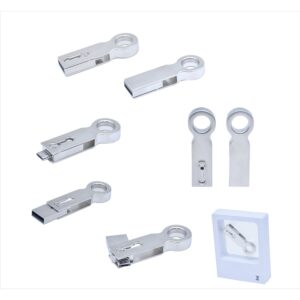 Logolu promosyon 7222-8GB 8 GB Metal USB Bellek