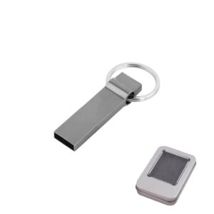 Logolu promosyon 7225-16GB 16 GB Metal Anahtarlık USB Bellek