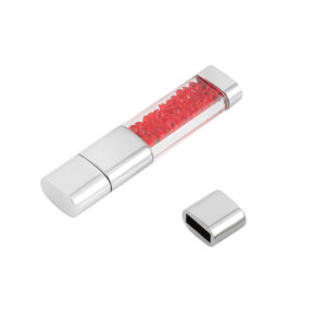 Logolu promosyon 7226-8GB 8 GB Kristal USB Bellek