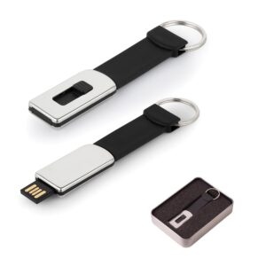 Logolu promosyon 7275-8GB 8 GB Metal Anahtarlık USB Bellek