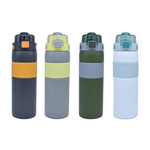 Logolu promosyon 8192 Basmalı Kapaklı Çelik Termos 800 ml