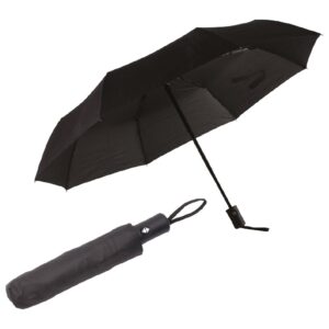 Logolu promosyon 8770 Rubber Saplı Katlanır Şemsiye