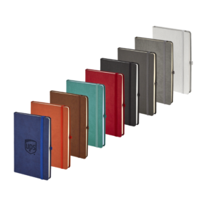 920-EKO 13 x 21 Termo Deri Defter (Holmen Kitap Kağıdı) Siyah