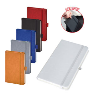 923-914 9 x 14 Termo Deri Defter Siyah