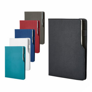 941-HOLMEN 15 x 21 Termo Deri Defter (Holmen Kitap Kağıdı) Siyah