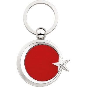 Logolu promosyon AN-5710 Çift Yön Anahtarlık 4,5 x 7 cm