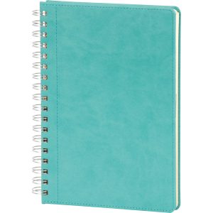 Bağcılar-17x24 Spiralli Tarihsiz Defter Turkuaz