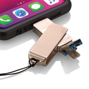 Logolu promosyon F-202-32 32 GB OTG Usb Bellek