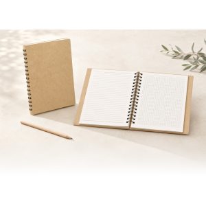 Logolu promosyon GD-090 Gizli Spiralli Defter 15,5 x 22 cm