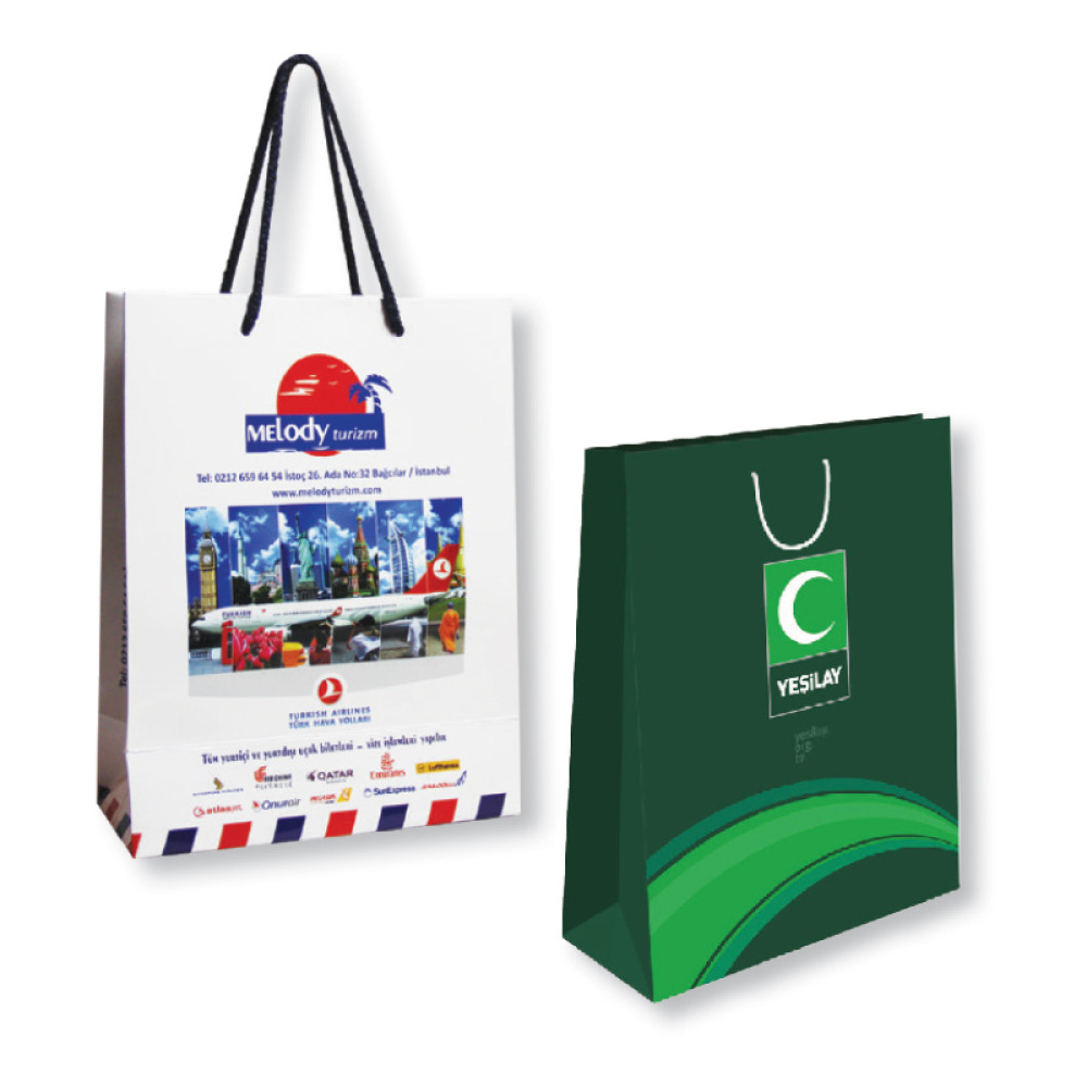 Logolu promosyon Karton Çanta Karton Çanta