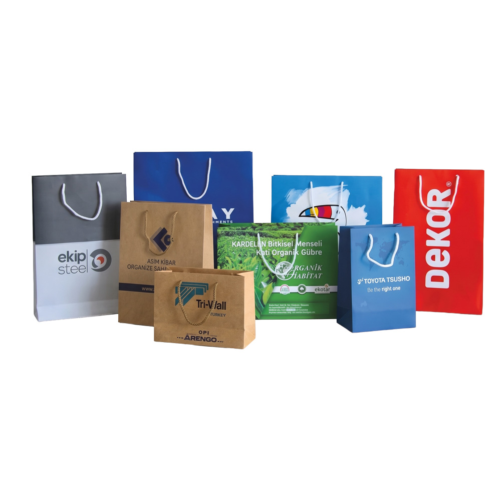 Logolu promosyon KC-05 Karton Çanta