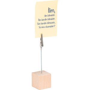Logolu promosyon NT-100 Not Tutucu 3 x 3 x 12 cm