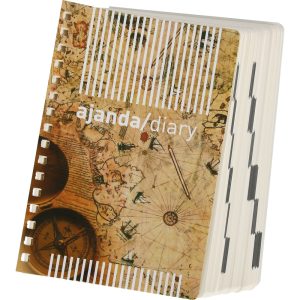 Logolu promosyon SAI Spiralli Ajanda içi 17 x 24 cm