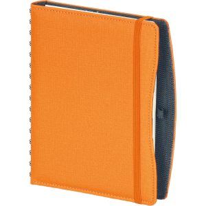 Tuzla Gizli Spiralli Günlük Ajanda Turuncu