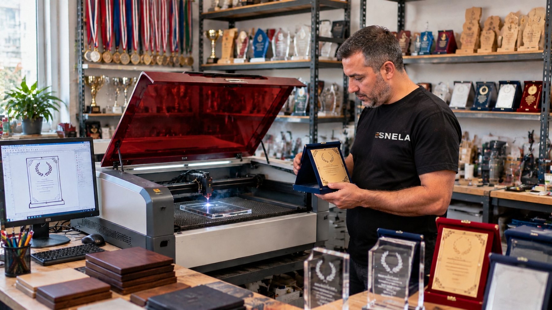 ESNELA Plaket & Ödül